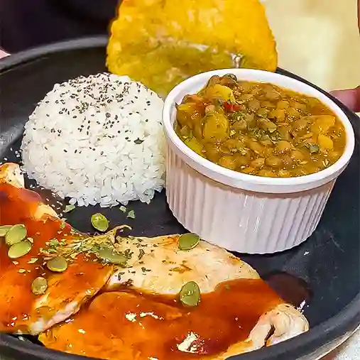 Menú Cerdo Salsa Del Chef