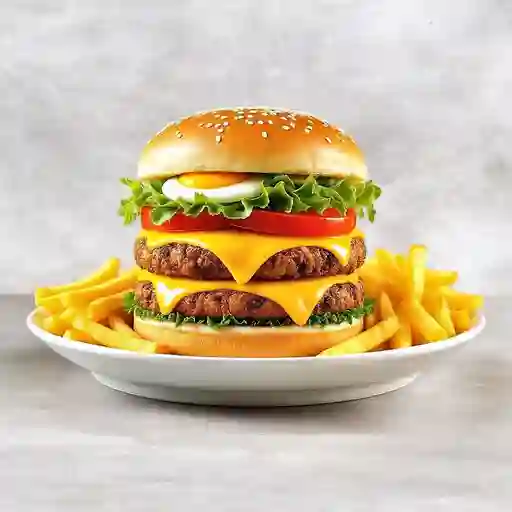 Hamburguesa Con Pechuga