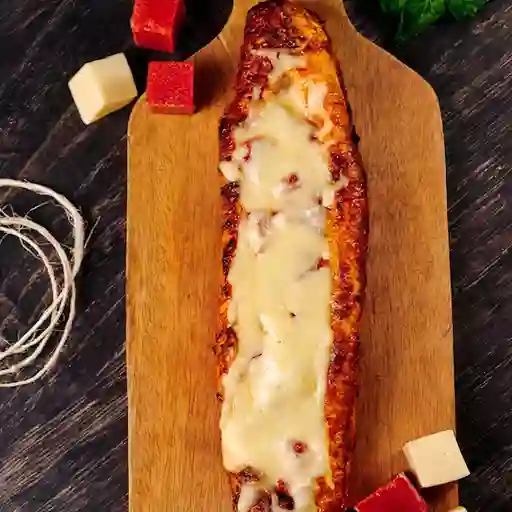 Plátano Al Horno con Queso y Bocadillo