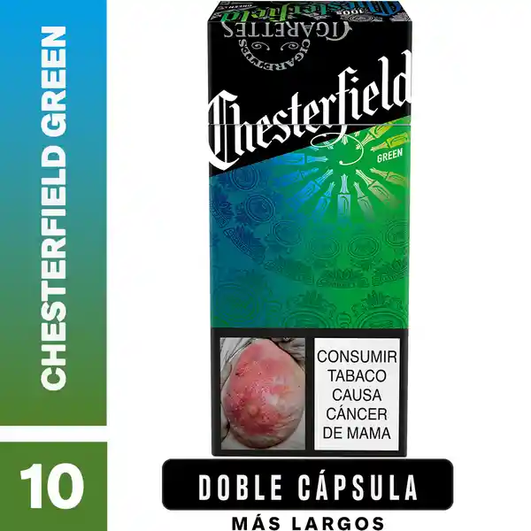 Chesterfield Green​ x10 Cigarrillos