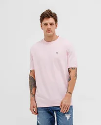 Camiseta Hombre Rosa Talla M 100G001 Rifle