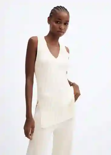 Top Sophie-W Crudo Talla S Mujer Mango