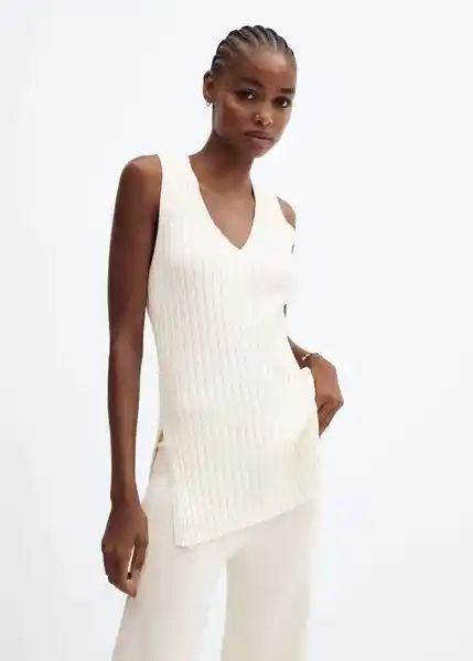 Top Sophie-W Crudo Talla S Mujer Mango