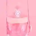 Vaso Plástico Con Correa Rosa 535 mL Serie Sanrio Miniso
