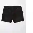 Short Mujer Negro Talla: 2 American Eagle