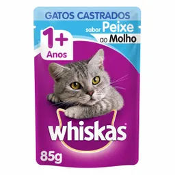 Whiskas Alimento para Gato Castrado Sabor Pescado
