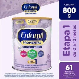 Formula Infantil Enfamil Premium Promental Confort Pro 800 g