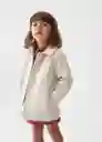Abrigo Ennis Crudo Talla 71 Niña Mango