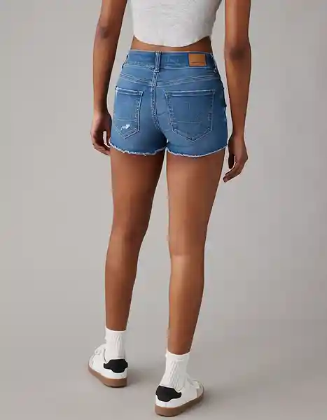 Short Mujer Azul Talla 2 American Eagle 13337750