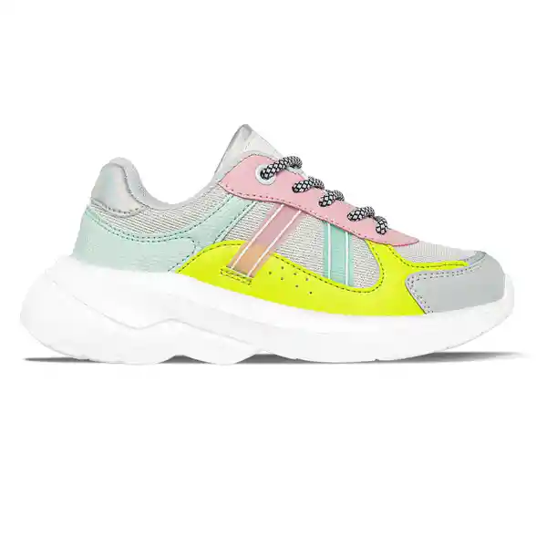 Los Gomosos Tenis Tamis Para Mujer y Niña Gris Talla 32