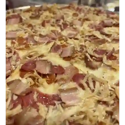 Pizza Pollo Tocineta Pequeña