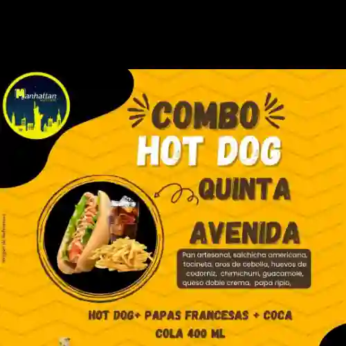 Combo Hot Dog Quinta Avenida