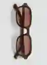 Gafas de Sol Alicudi Marrón Talla 99 Mujer Mango