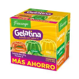 Frescampo Gelatina Sabores Surtidos