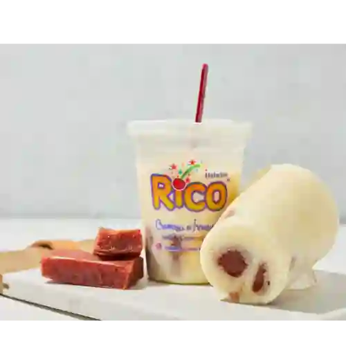 Helado Casero Queso Bocadillo