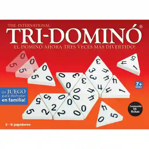 Tri Domino Juego de Mesa en Familia