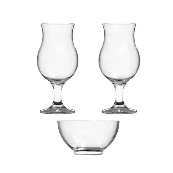 Cristar Kit Cervecero Copas + Bowl