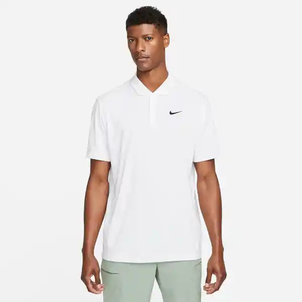 Nike Camiseta Polo M Nkct Df Solid Para Hombre Blanco Talla XL