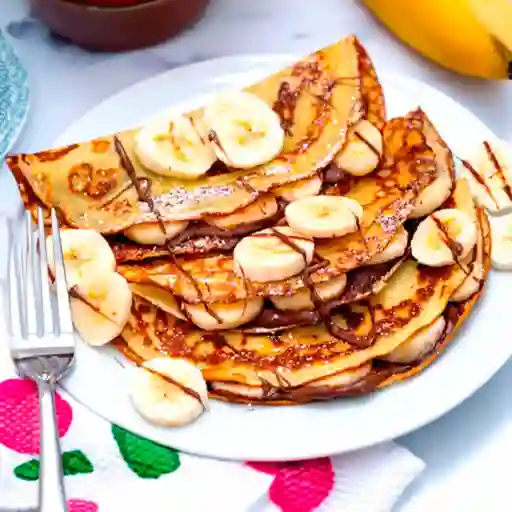 Crepe de Caramelo Tropical