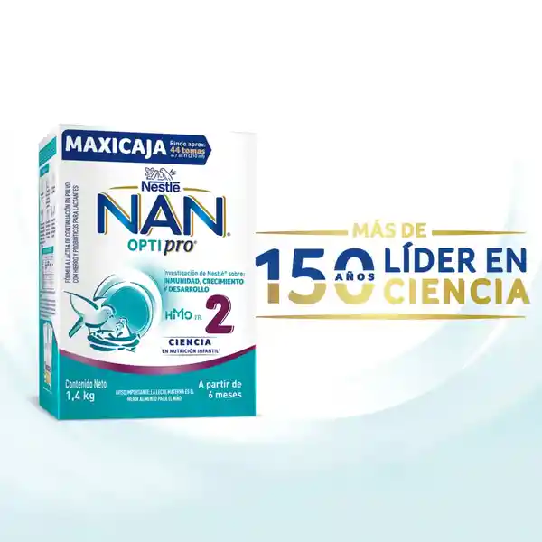 Fórmula Infantil Nan Optipro Etapa 2 1400 g