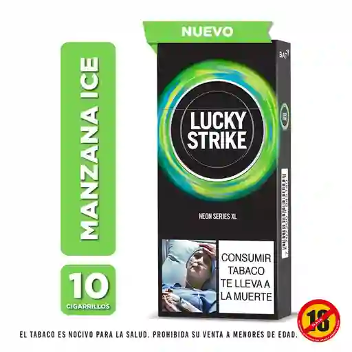 Lucky Strike Cigarrillo Manzana Ice