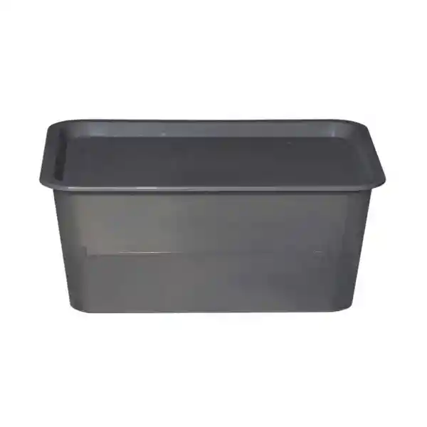 Krea Caja Plastica Gris 6 L