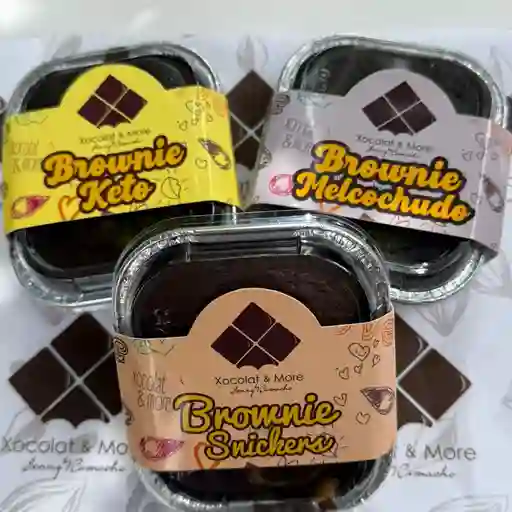 Combo brownies saludables