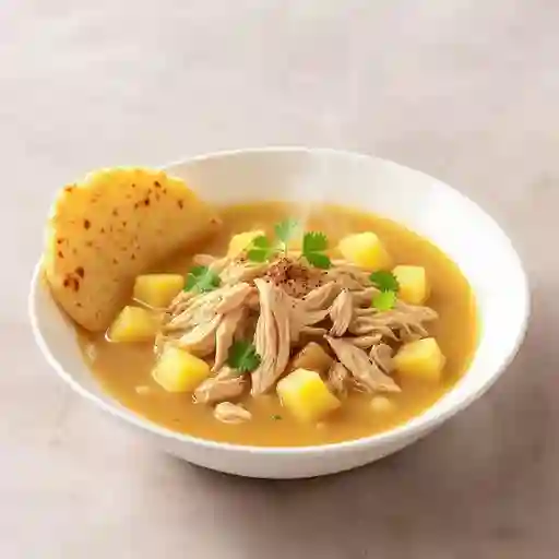 Consome de pollo