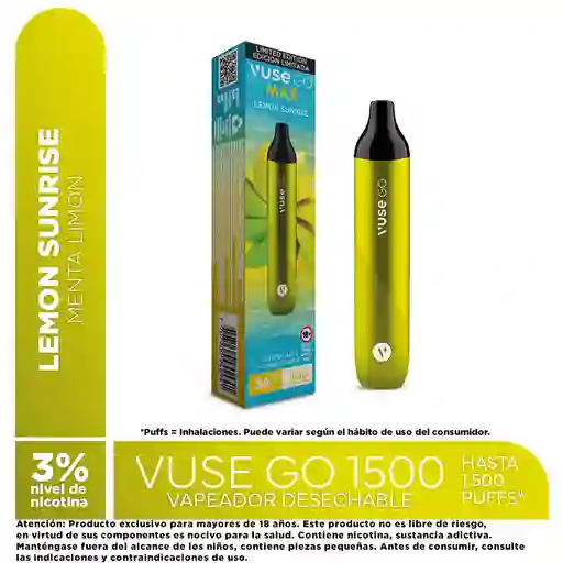 Vuse Go Max Lemon Sunrise