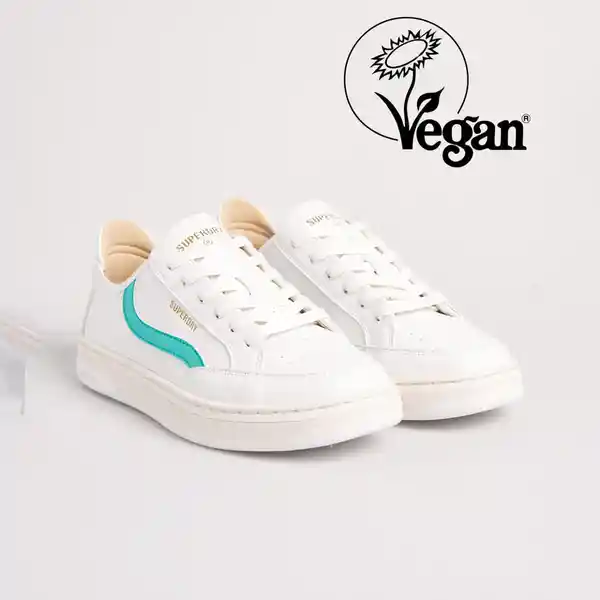 Superdry Tenis Basket Lux Low Trainer Blancos 7