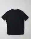 Camiseta Hombre Negro L 102G006_NEG194007 Rifle