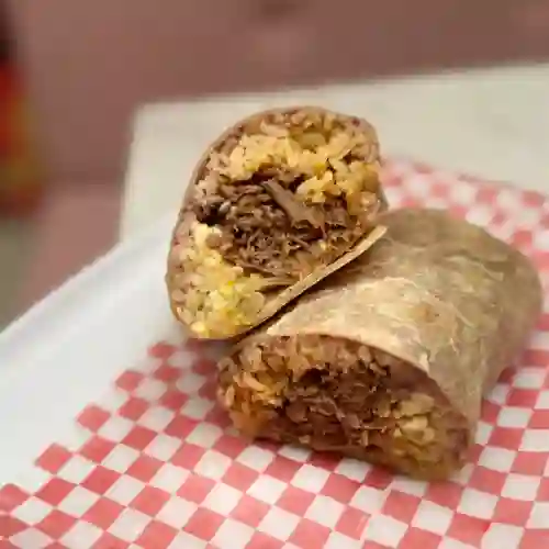 Burrito de Tinga de Pollo