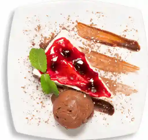 Cheesecake con Gelato