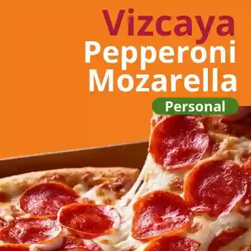 Vizcaya pepperoni mozarella personal