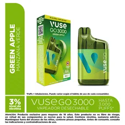 Vapeador Vuse GO 3000 Apple Sour