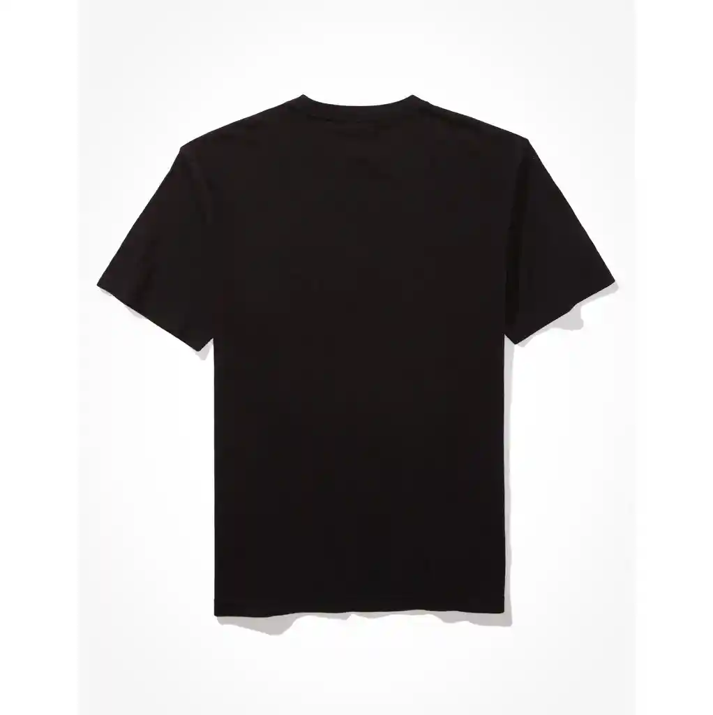 Camiseta Negro Talla Large Hombre American Eagle