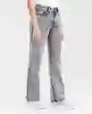 Jean Special Fit Wide Leg Gris Grafito Oscuro Talla 6 Chevignon