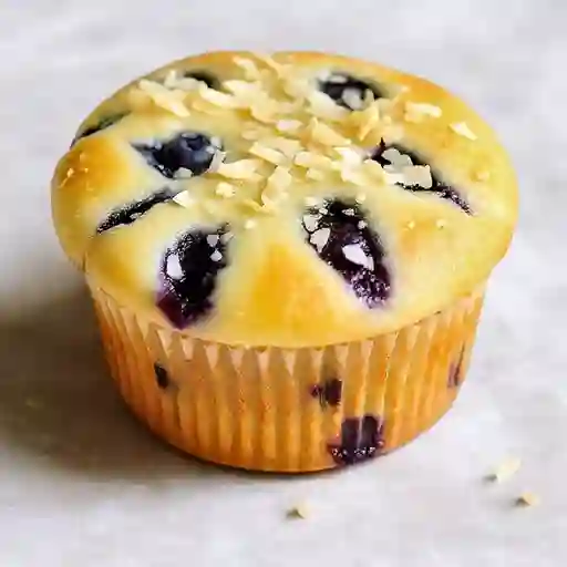 Cupcake de arandanos y coco