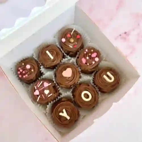 I Love You Baby Brownie Box