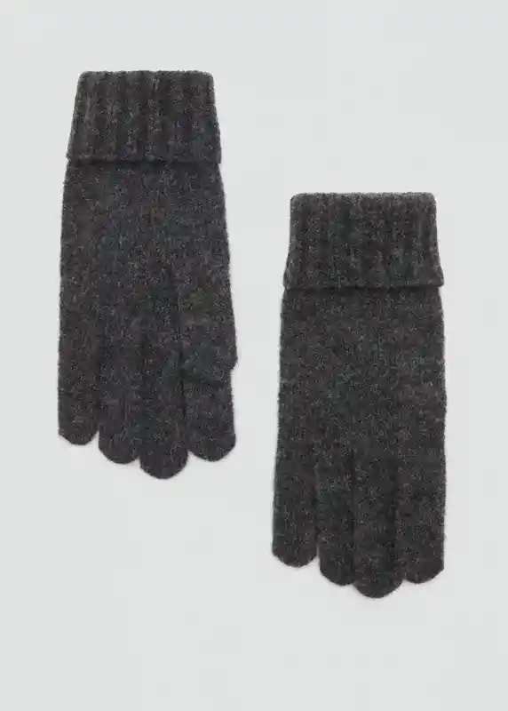 Guantes Lofoteng Antracita Talla 99 Niñas Mango