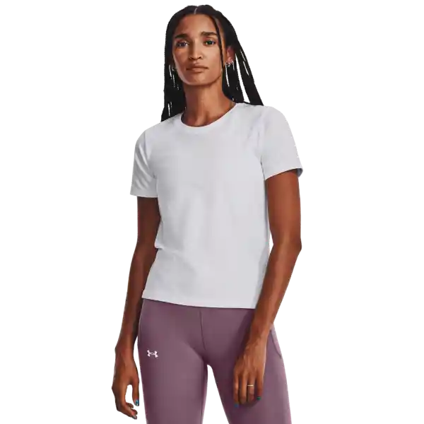 Under Armour Camiseta Meridian Blanco Para Mujer Talla LG