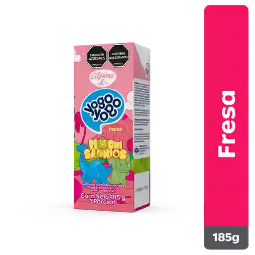 Yogo Yogo Fresa Caja 185ml