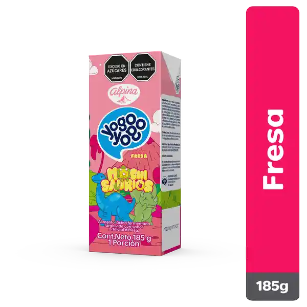 Yogo Yogo Fresa Caja 185ml