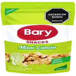 Bary Maní Limón 150 g