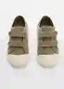 Zapatos Deportiva Nickk Niños Khaki Talla 28 Mango