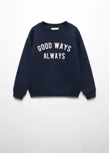 Buzo Sudadera Always Navy Talla 10 Niños Mango