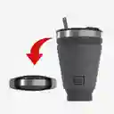 Hydaway Vaso Plegable Negro 16 oz
