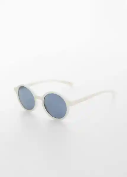 Gafas Round Offwhite Talla 99 Niños Mango