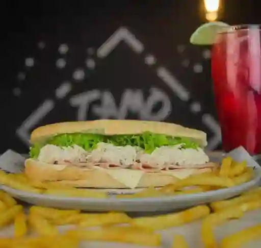Sándwich Pollo 12 Cms