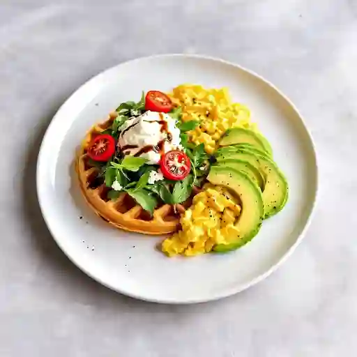 Waffle De Pandebono Salado